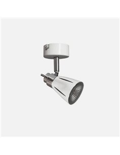 Foco Tabernas Blanco 1xgu10 Bomb. incl. 13x6 2