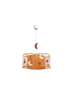 Colgante Infantil Astros Naranja 1xe27 (regx35)