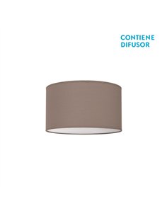 Plafon Nicole Marron Topo 2xe27 (14x30d)