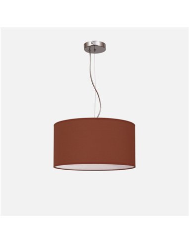 Colgante Nicole Chocolate 2xe27 (regx40d)