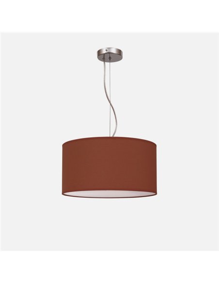 Colgante Nicole Chocolate 2xe27 (regx40d)
