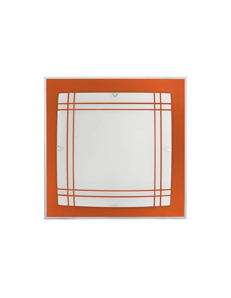 Plafon Amet Naranja 2xe27 (32x32x6)