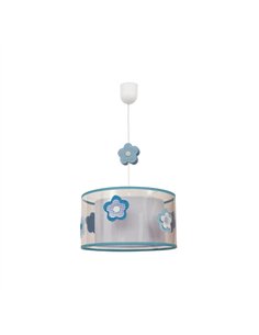 Colgante Infantil Flor Celeste 1xe27 (regx30)