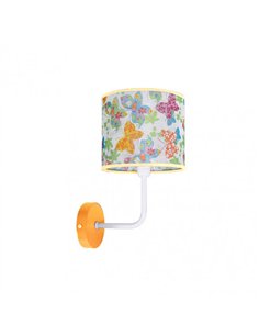 Aplique Papillon Naranja 1xe14 29x16d