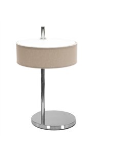 Sobremesa Haiti 1xe14 Cromo/Piedra 37x22x26 Cm 2