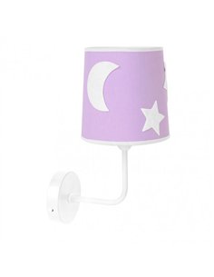 Aplique Firmamento 1xe14 Lila 30x14