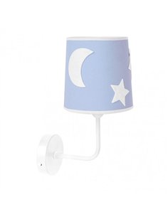 Aplique Firmamento 1xe14 Celeste 30x14