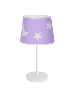 Sobremesa Firmamento 1xe27 Lila 38x18