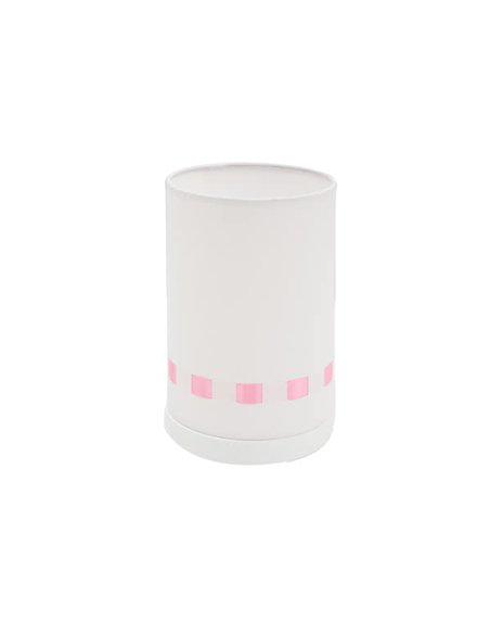 Sobremesa Lacito Rosa 1xe27 22x13d