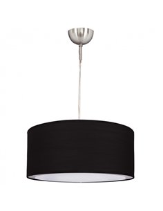 Colgante Planetario Cilind.negro(regx35) 1xe27