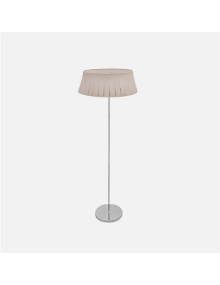 Pie Salon Tripode Gris 1xe27 166x55