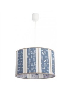 Colgante Retal Celeste 1xe27 Regx30d