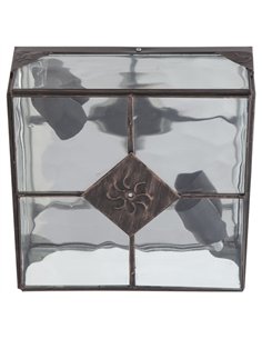 Plafon Grande Estepa Cobre 2xe27 11x25x25 Cm