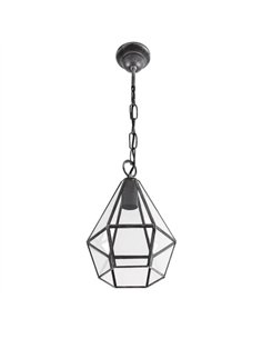 Colgante Ecija Plata 1xe27 Regx20x20 Cm