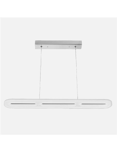Colgante 24w 4000k Coliseo Blanco/cromo 1920lm (regx60)