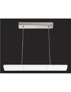 Colgante 24w 4000k Acropolis  Blanco/cromo  1920lm (regx60)