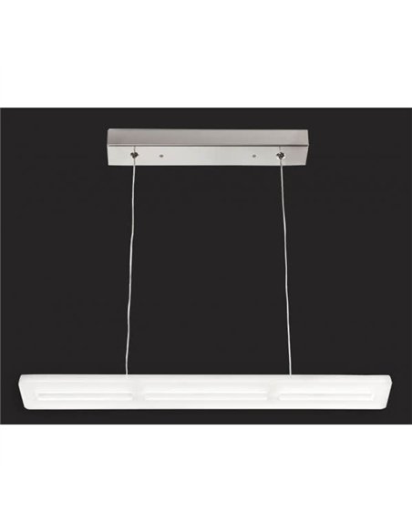 Colgante 24w 4000k Acropolis  Blanco/cromo  1920lm (regx60)