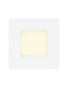 Downlight 3w 3000k Franco Blanco 1x9x9 Cm 168lm Corte 7x7 Cm
