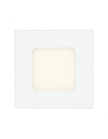Downlight 3w 4000k Franco Blanco 1x9x9 Cm 168lm Corte 7x7 Cm