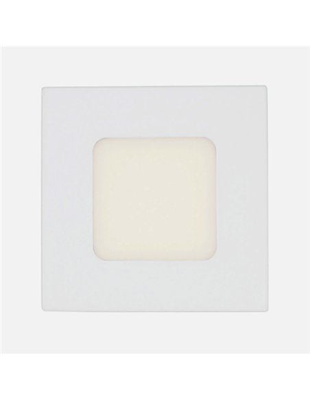 Downlight 3w 4000k Franco Blanco 1x9x9 Cm 168lm Corte 7x7 Cm