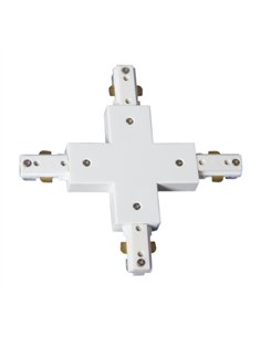 Conector En X Blanco 2 Hilos