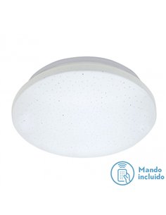 Plafon 12w 3 Temp. Paladio Blanco 960lm 25d.