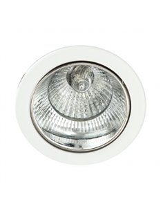 Empotrable Alfabeto 1xgu10 Cromo/blanco 8d Orientable