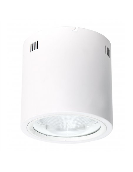 Foco Superf. 30w 4000k Tubular 2400lm Blanco  21
