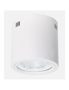 Foco Superf. 40w 4000k Tubular 3200lm Blanco  21 2
