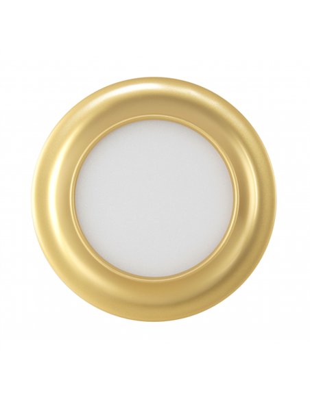 Downlight 9w 3000k Trevor  Oro 720lm 1