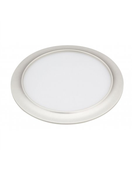 Downlight 15w 4000k Trevor Perla Plata 1200lm 19d