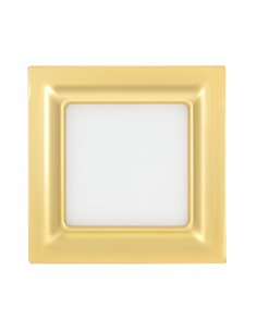 Downlight 9w 3000k Ventura Oro 720lm 12x12