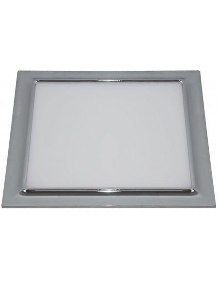 Downlight 16w 3000k Ventura Cromo 1280lm  18x18