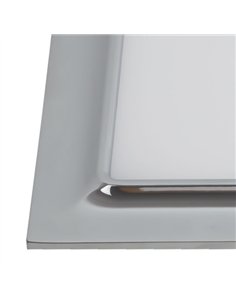 Downlight 16w 3000k Ventura Cromo 1280lm  18x18 2