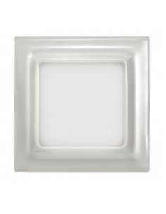 Downlight 9w 4000k Ventura Perla Plata 720lm 12x12