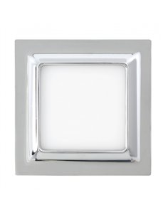 Downlight 9w 4000k Ventura Cromo 720lm 12x12