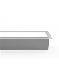 Regleta De Empotrar 20w 6400k Linex Aluminio  1600lm 62X6X6