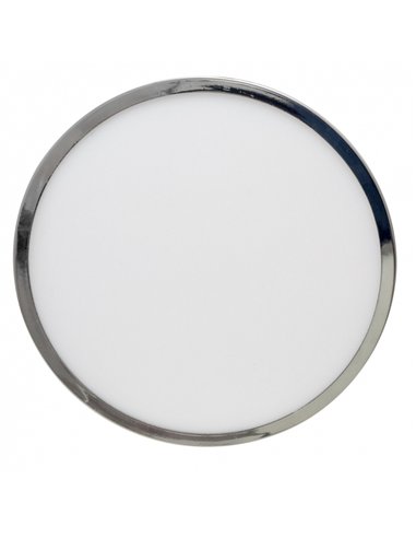 Downlight 20w 4000k Cromo Porvenir 1920lm 1x23x23 Cm De Empotrar Corte Ajustable 5-21 Cm