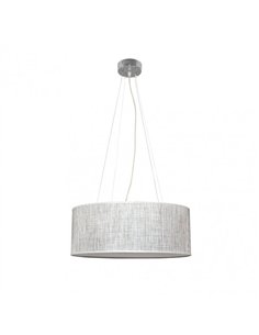 Colgante Asuncion 4xe27 Gris Regx50d