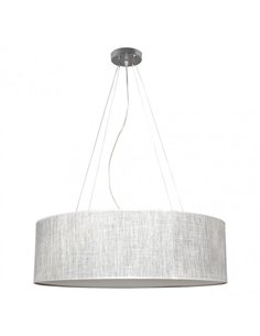 Colgante Asuncion 4xe27 Gris Regx80d