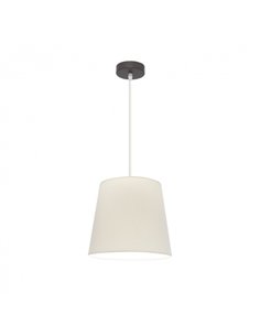 Colgante Maldivas 1xe27 Marron/sancho Regx35x35 Cm