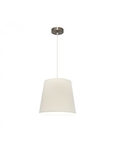 Colgante Maldivas 1xe27 Cuero/sancho Regx35x35 Cm