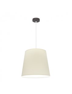 Colgante Maldivas 1xe27 Marron/beis Regx40x40 Cm