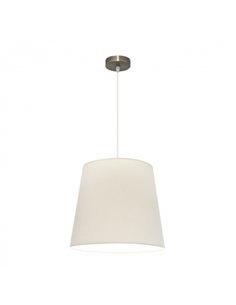 Colgante Maldivas 1xe27 Cuero/sancho Regx40x40 Cm