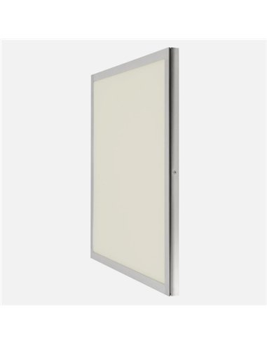 Panel Superf. 48w 3000k Niquel Satinad 60x60x2,3 3840lm Tolstoi