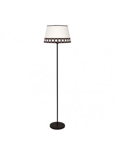 Pie Salón Dalia 1xe27 Beis/marrón 165x40x40 Cm