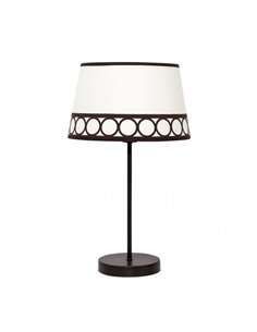 Sobremesa Dalia 1xe14 Beis/marrón 44x25x25 Cm