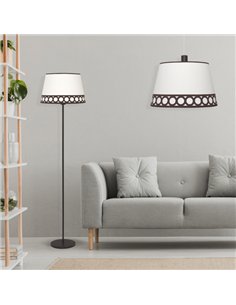 Colgante Dalia 1xe27 Beis/marrón Regx40x40 Cm 2