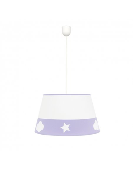 Colgante Galaxia 1xe27 Lila