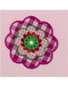 Colgante Petalo 1xe27 Rosa Regx35x35 2